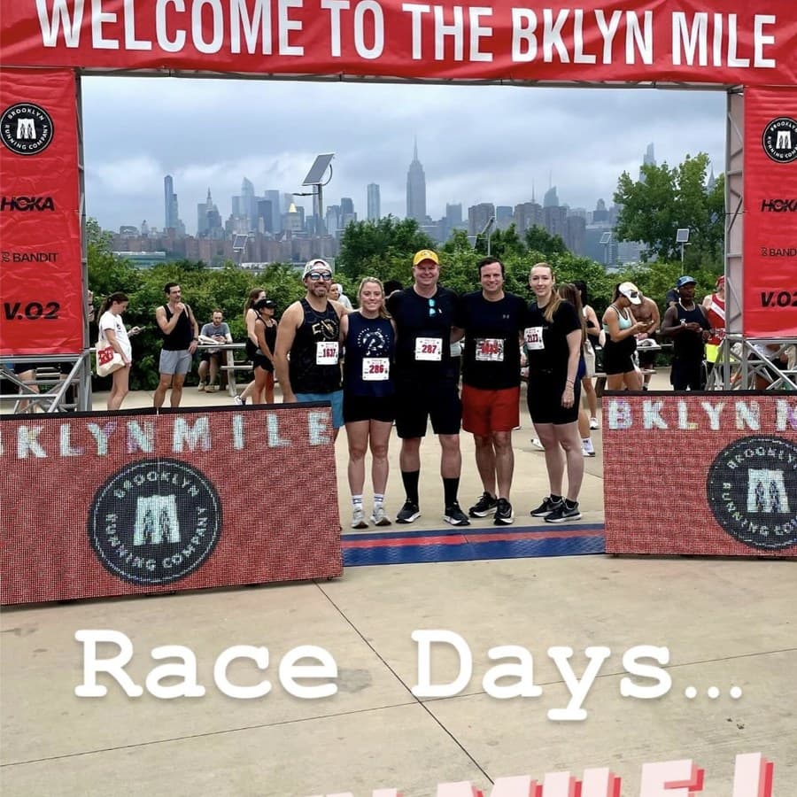 Welcome to the Brooklyn Mile race